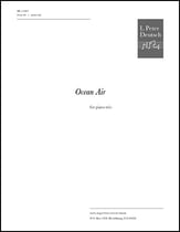 Ocean Air piano sheet music cover